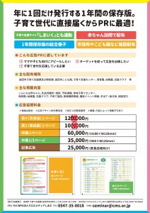 広告協賛募集(裏)
