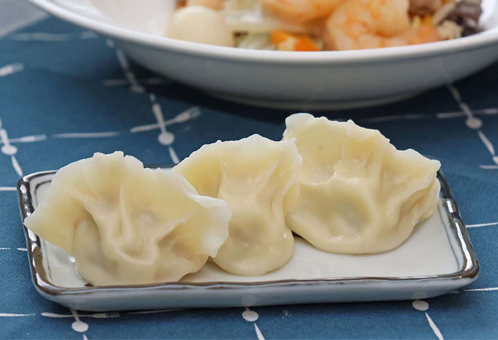 彩りもう一品🍙水餃子
