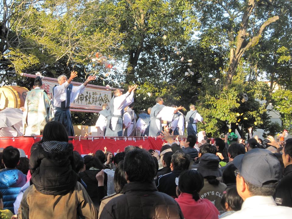 Art obi Shimada -大井神社 節分祭-