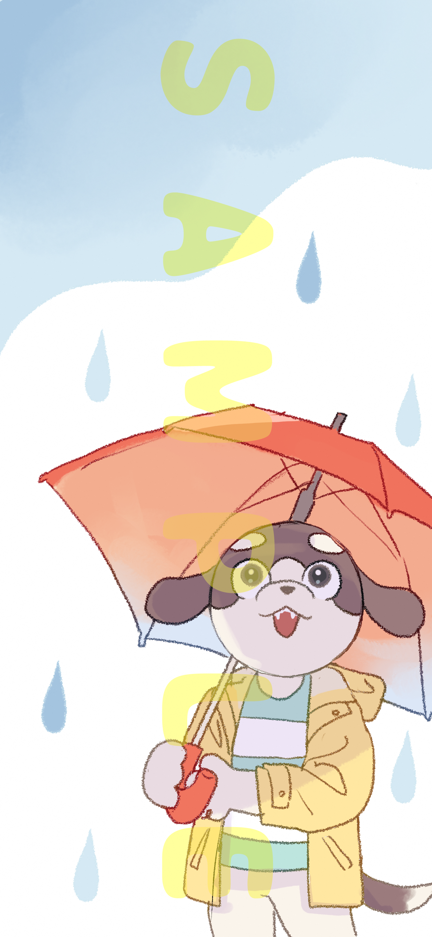 しまいくオリジナル⚡スマホ壁紙プレゼント6月ver