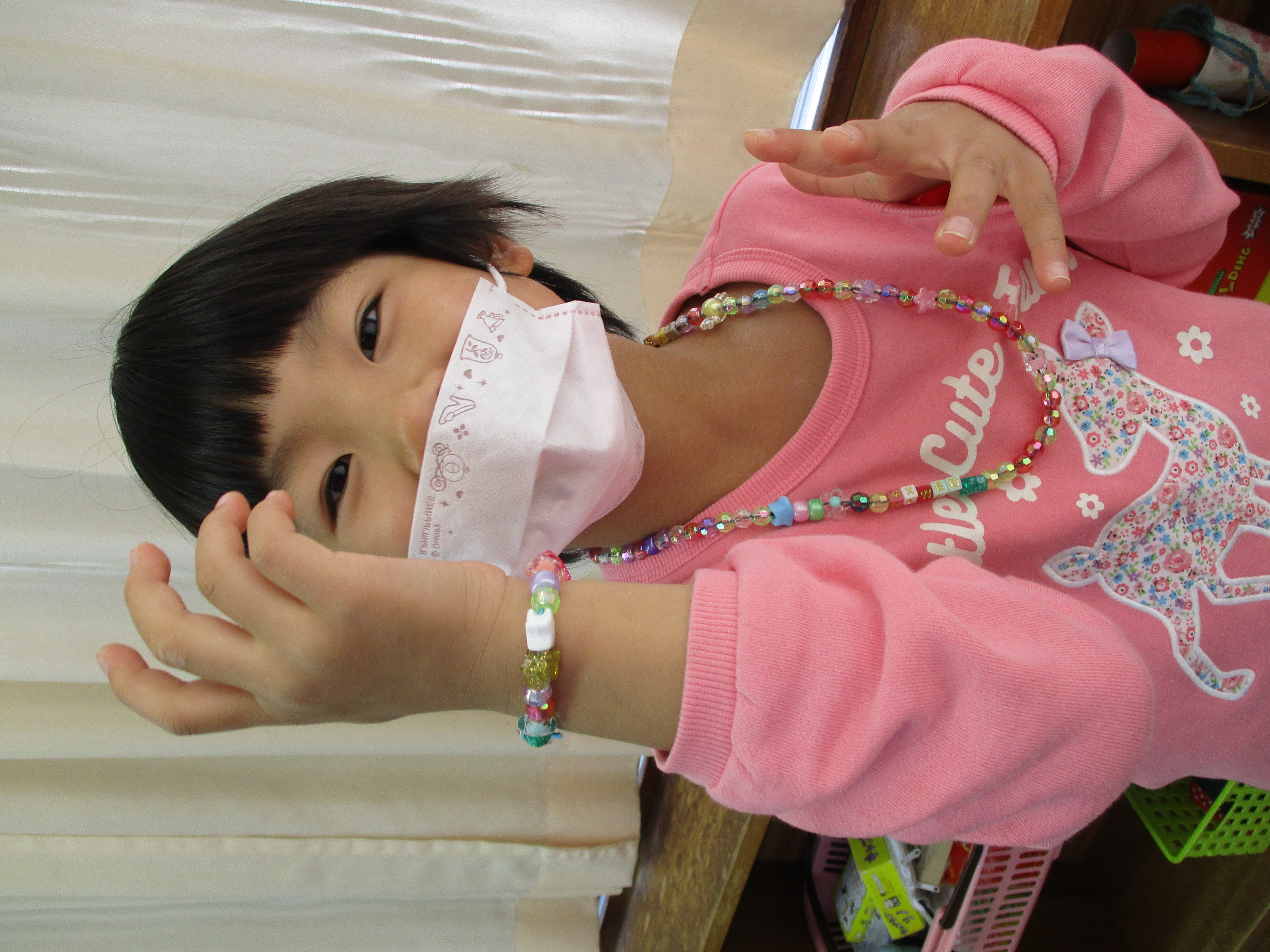 ハンドメイド週間(ビーズでブレスレットを作ろう)