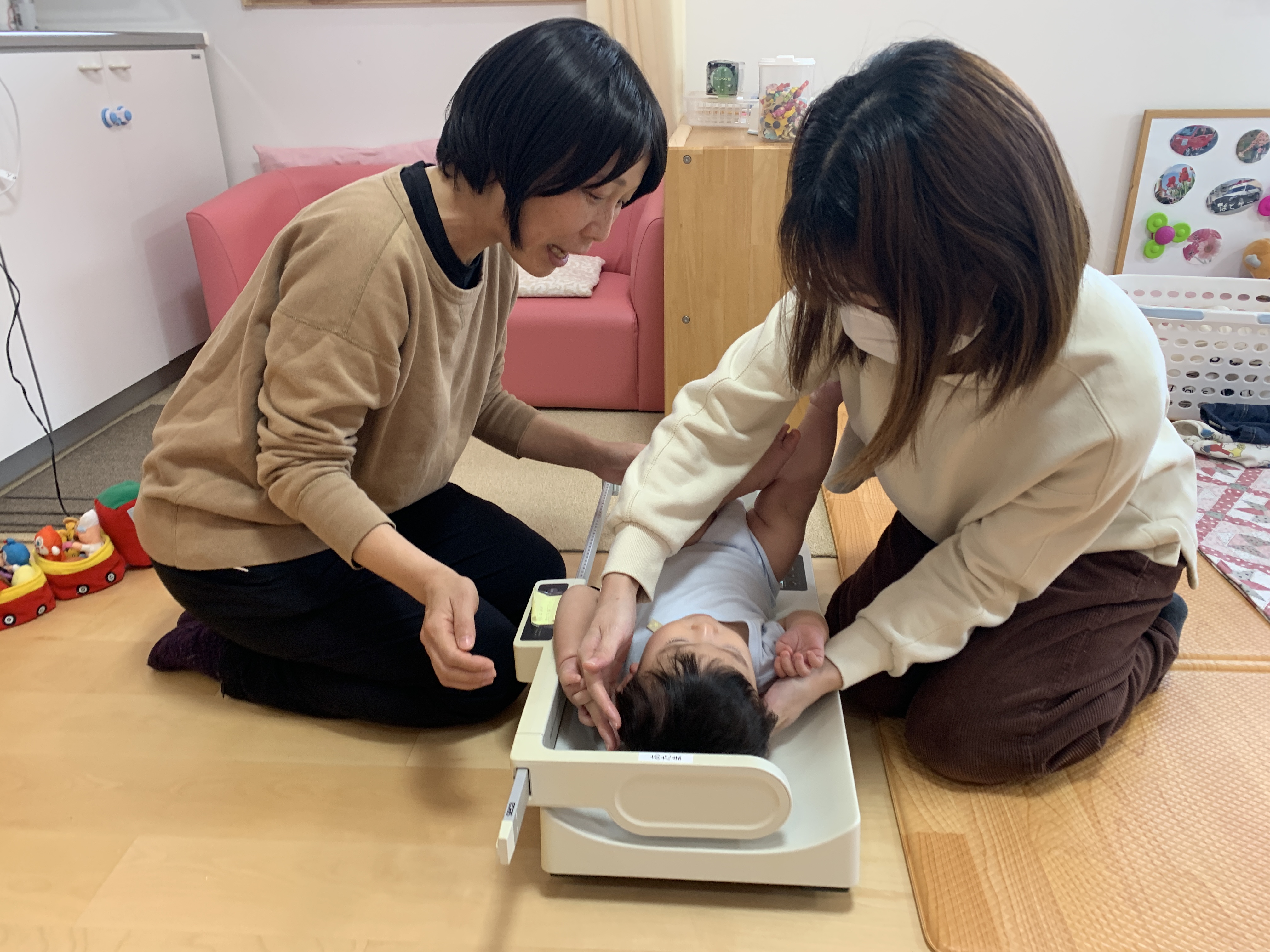 ふうせん身体測定 　