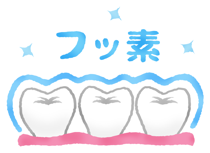 小学生フッ化物塗布
